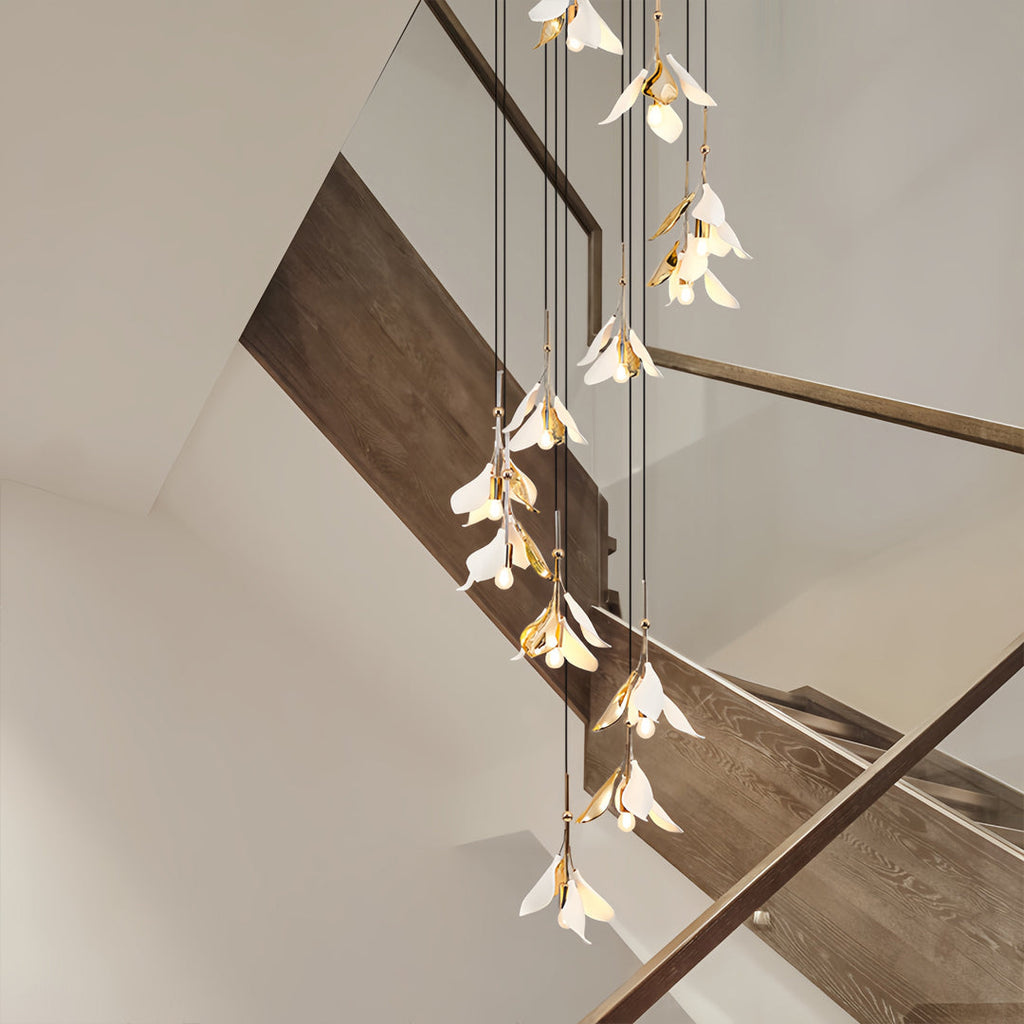 WINDSOR BLOOM CERAMIC CEILING FLORA CHANDELIER