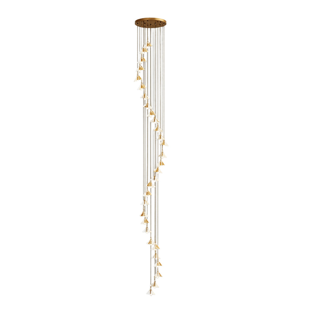 WINDSOR BLOOM CERAMIC CEILING FLORA CHANDELIER