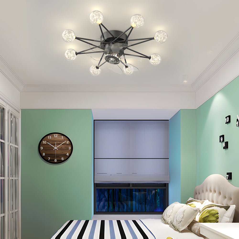 WINTHROP TRIO-LUMEN CEILING FAN WITH MODERN AESTHETIC