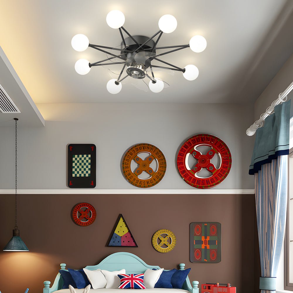 WINTHROP TRIO-LUMEN CEILING FAN WITH MODERN AESTHETIC