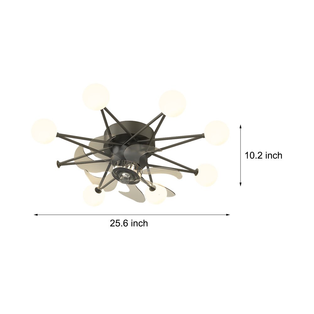 WINTHROP TRIO-LUMEN CEILING FAN WITH MODERN AESTHETIC