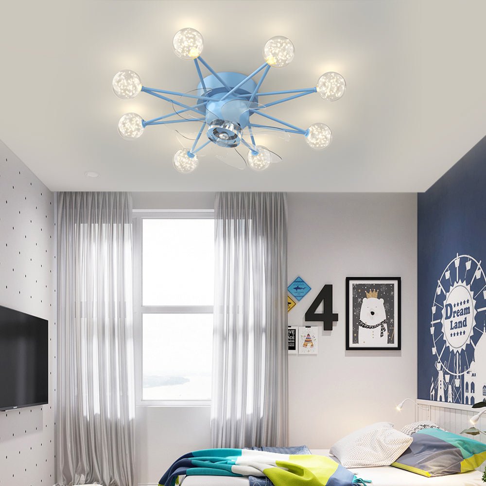 WINTHROP TRIO-LUMEN CEILING FAN WITH MODERN AESTHETIC