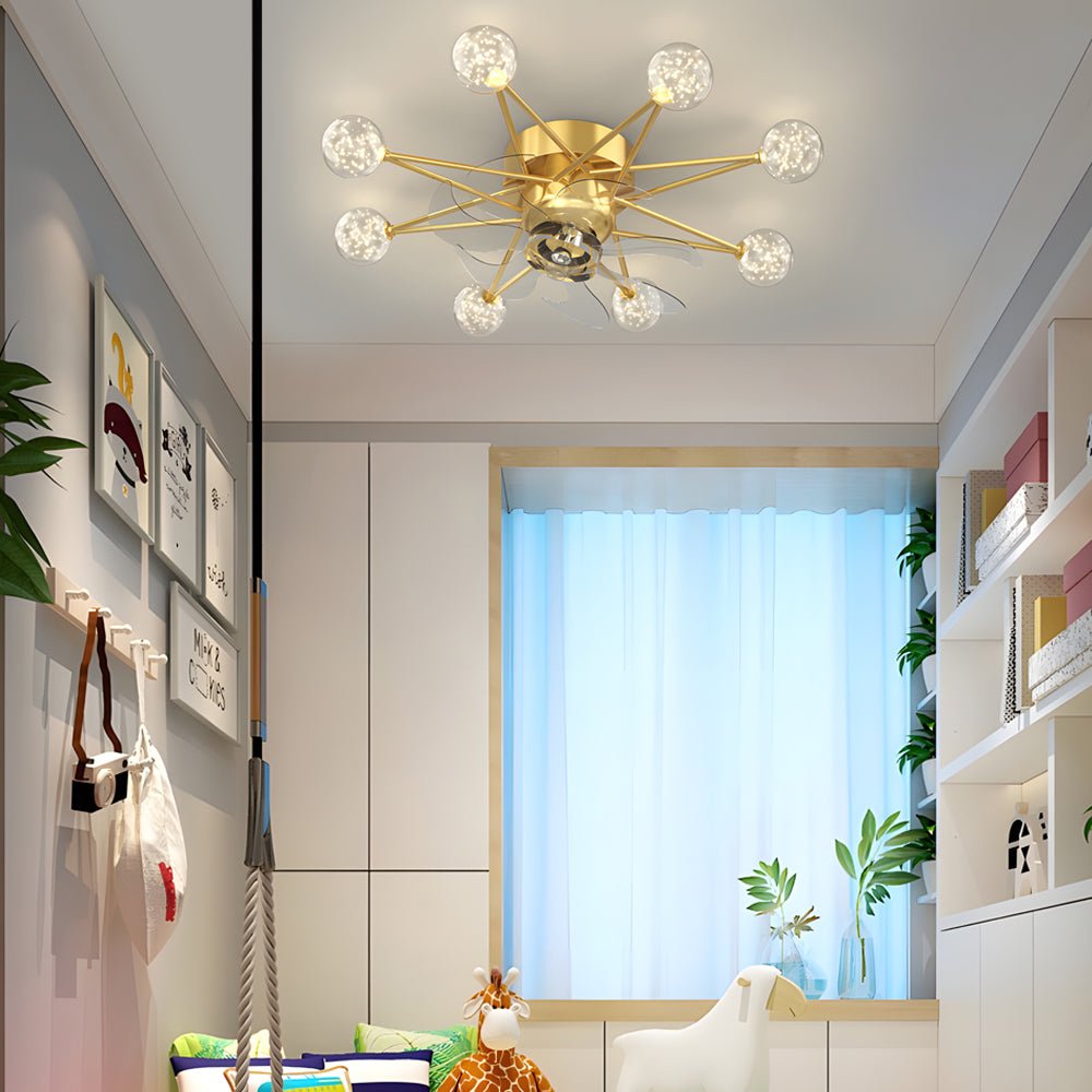 WINTHROP TRIO-LUMEN CEILING FAN WITH MODERN AESTHETIC