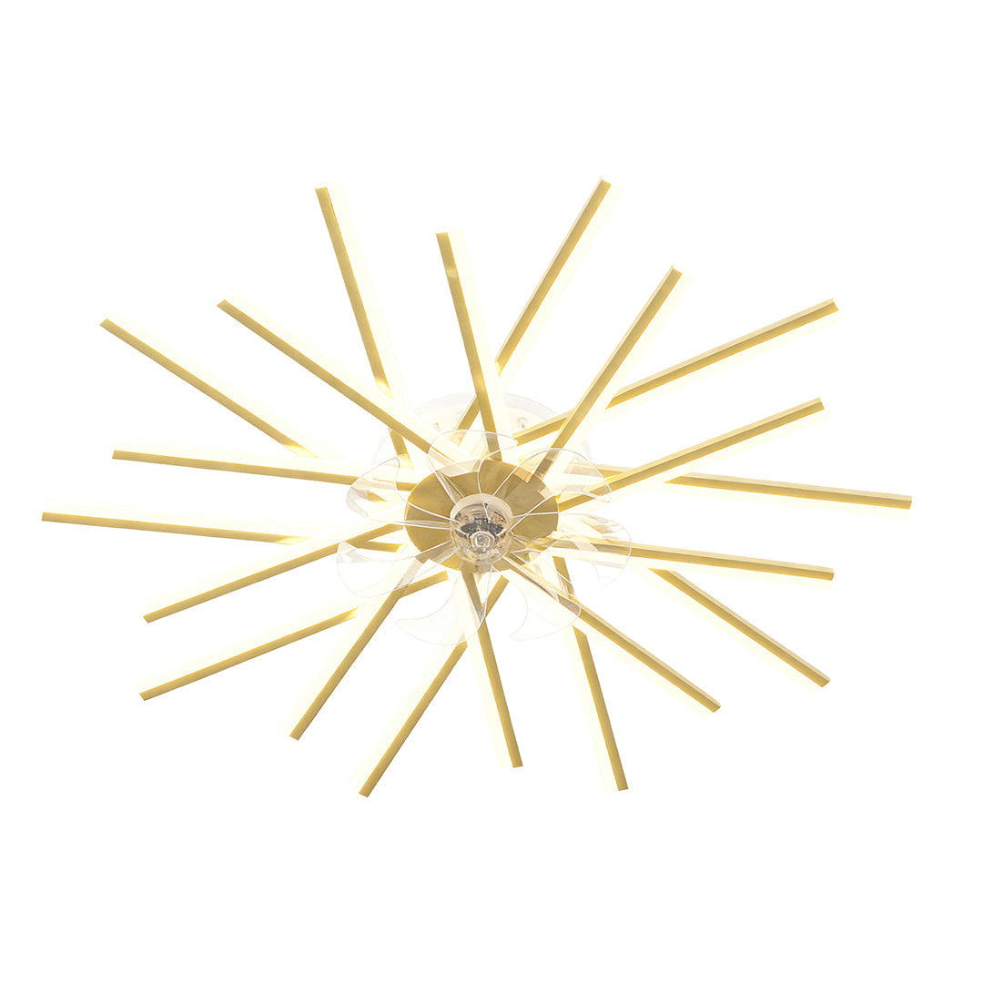 WINTHROP IRON SUSPENDED LIGHTING FAN