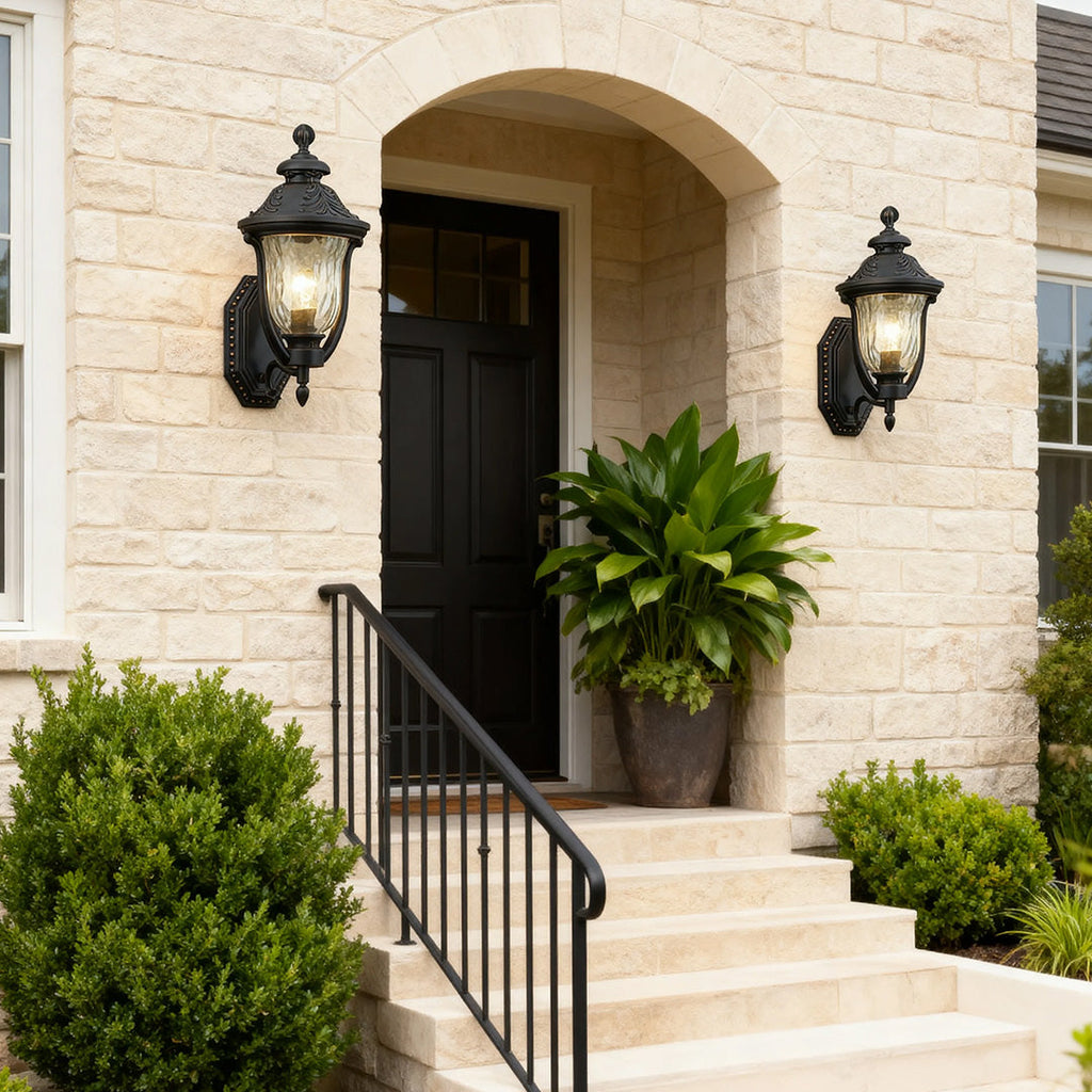 WINDSOR RUSTIC BRONZE OUTDOOR LANTERN