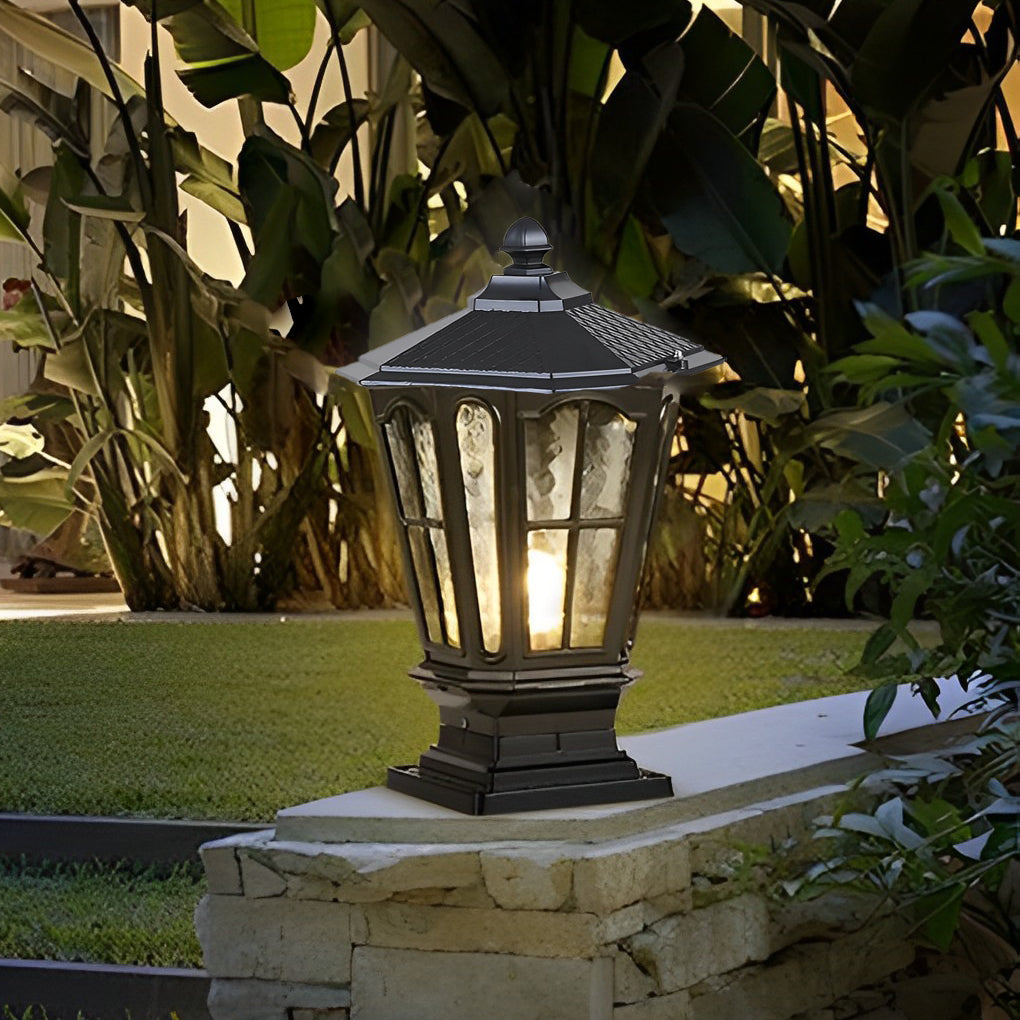 WINCHESTER STONE COLUMN LED PAVILION LIGHT