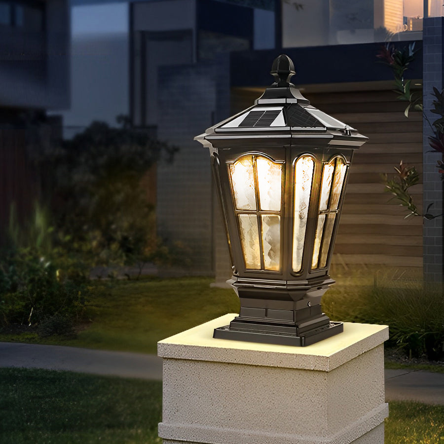 WINCHESTER STONE COLUMN LED PAVILION LIGHT