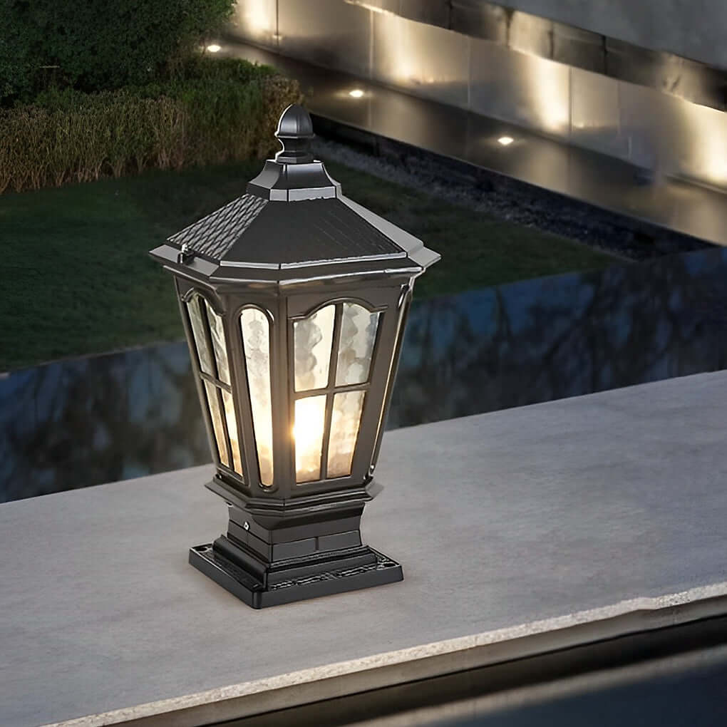 WINCHESTER STONE COLUMN LED PAVILION LIGHT