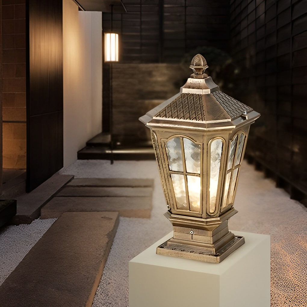 WINCHESTER STONE COLUMN LED PAVILION LIGHT