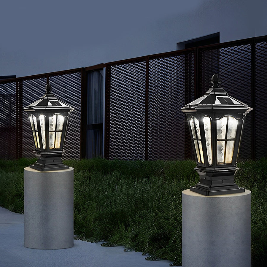 WINCHESTER STONE COLUMN LED PAVILION LIGHT