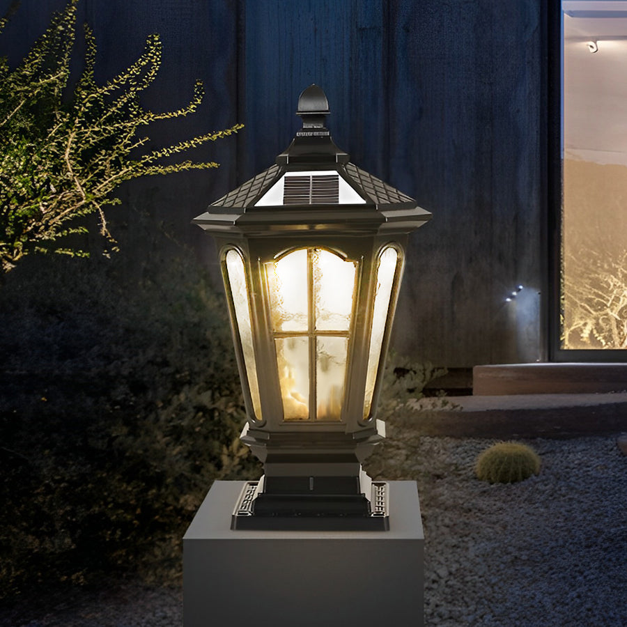 WINCHESTER STONE COLUMN LED PAVILION LIGHT