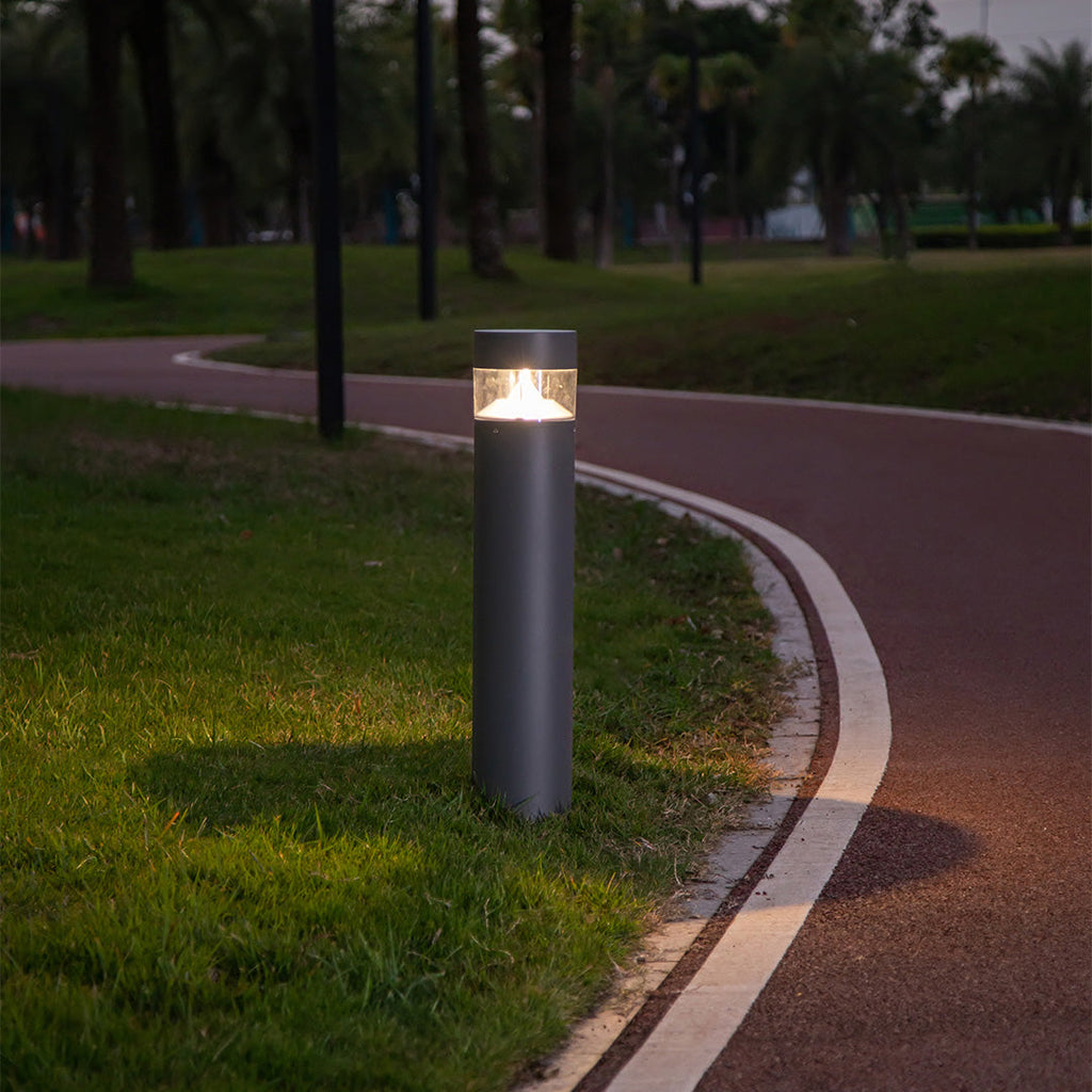 RAVENHURST BLACK GARDEN PILLAR LIGHTING