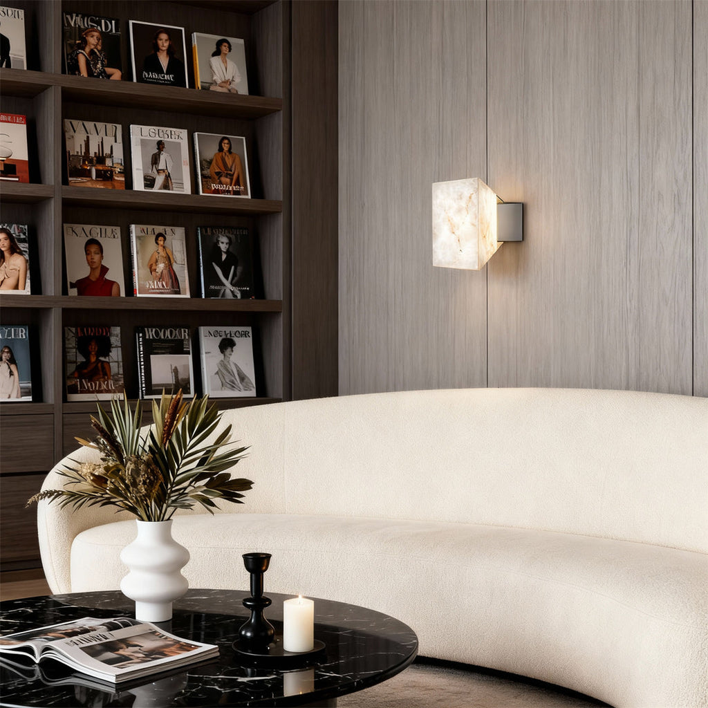 RAVENSTONE MODERN METAL WALL LANTERN