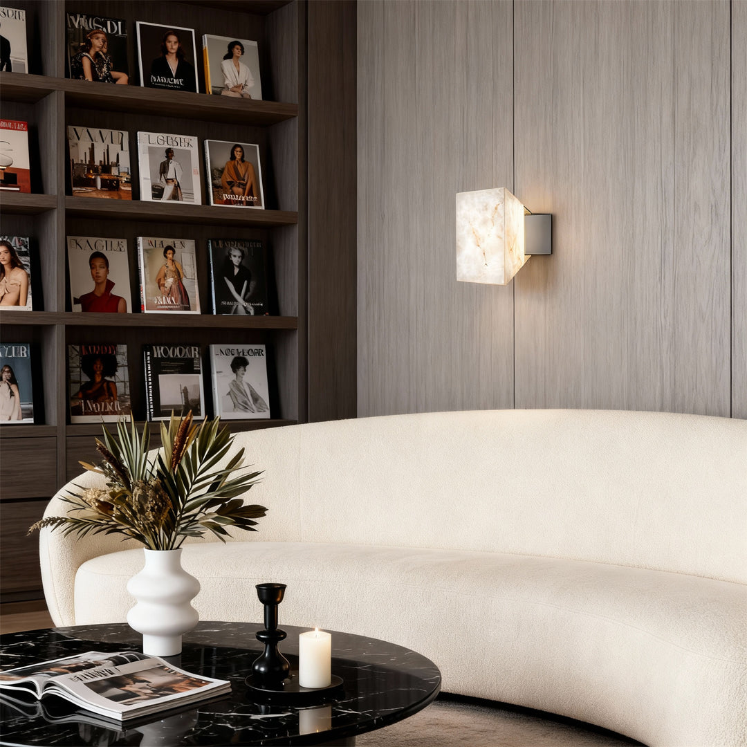 RAVENSTONE MODERN METAL WALL LANTERN