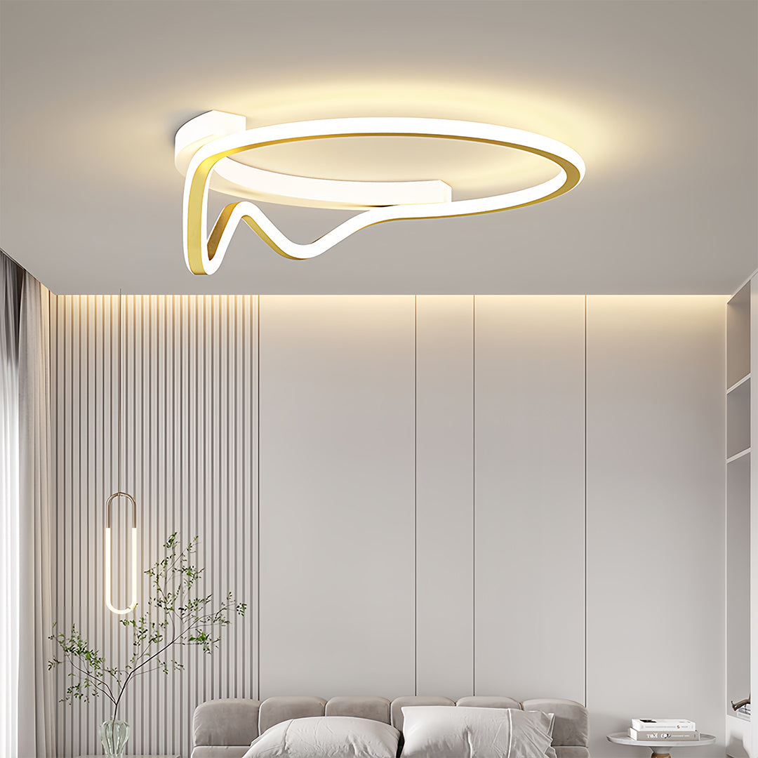 CLARIDGE MODERN GEOMETRIC LED CEILING LIGHT