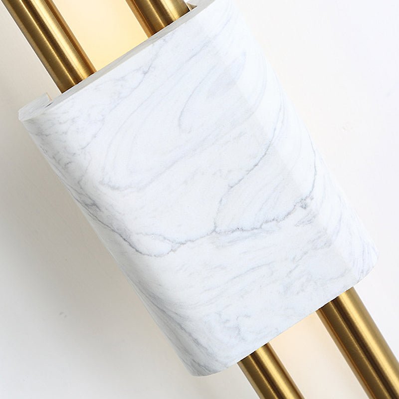 WINTHORPE ILLUMINATED MARBLE STRIP WALL SCONCE