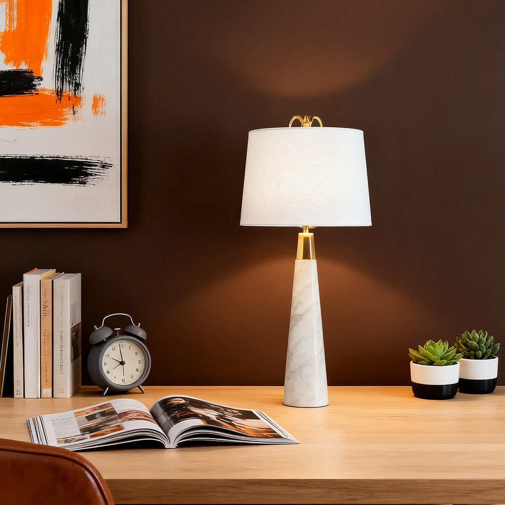 WINTHROP MARBLE TAPERED ILLUMINATOR