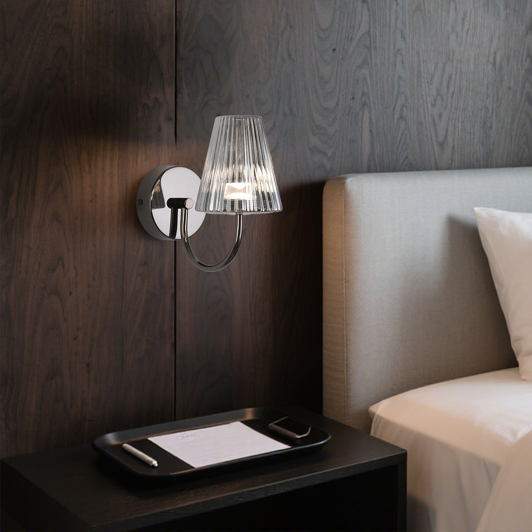 WHITECROFT VINTAGE TRIO-TONE LED WALL LIGHT