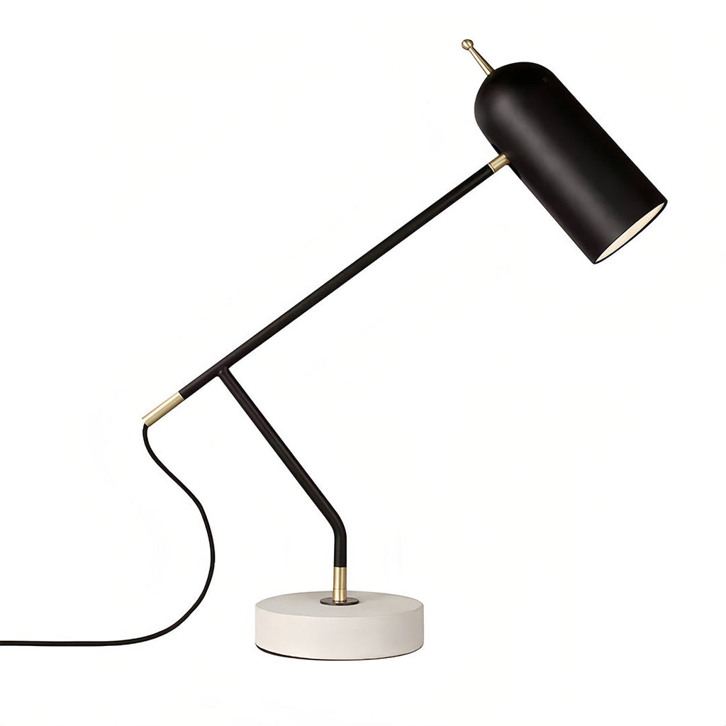 RAVENHURST MARBLE BASE DESK LIGHTING, MODERN MINIMALIST READING LAMP