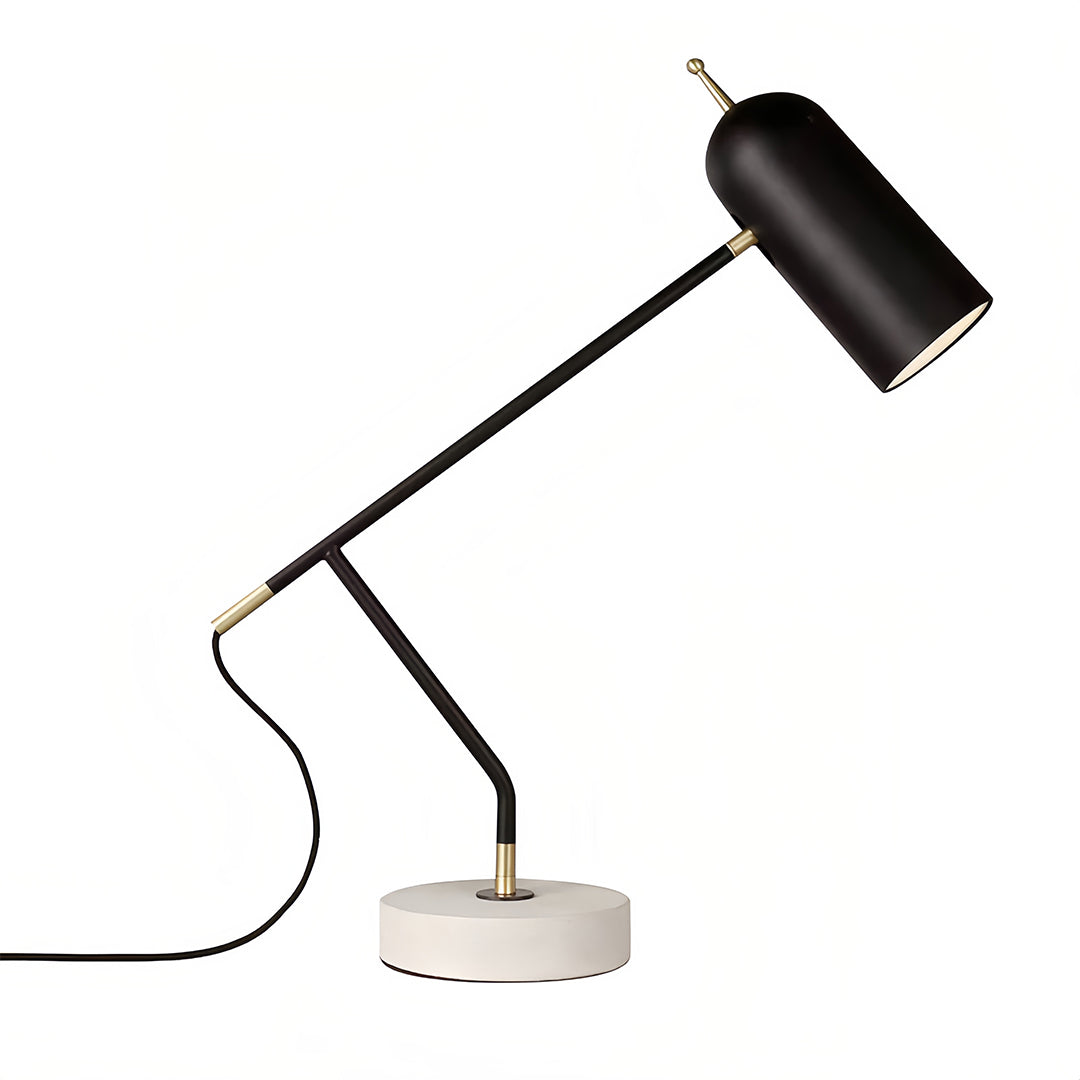 RAVENHURST MARBLE BASE DESK LIGHTING, MODERN MINIMALIST READING LAMP