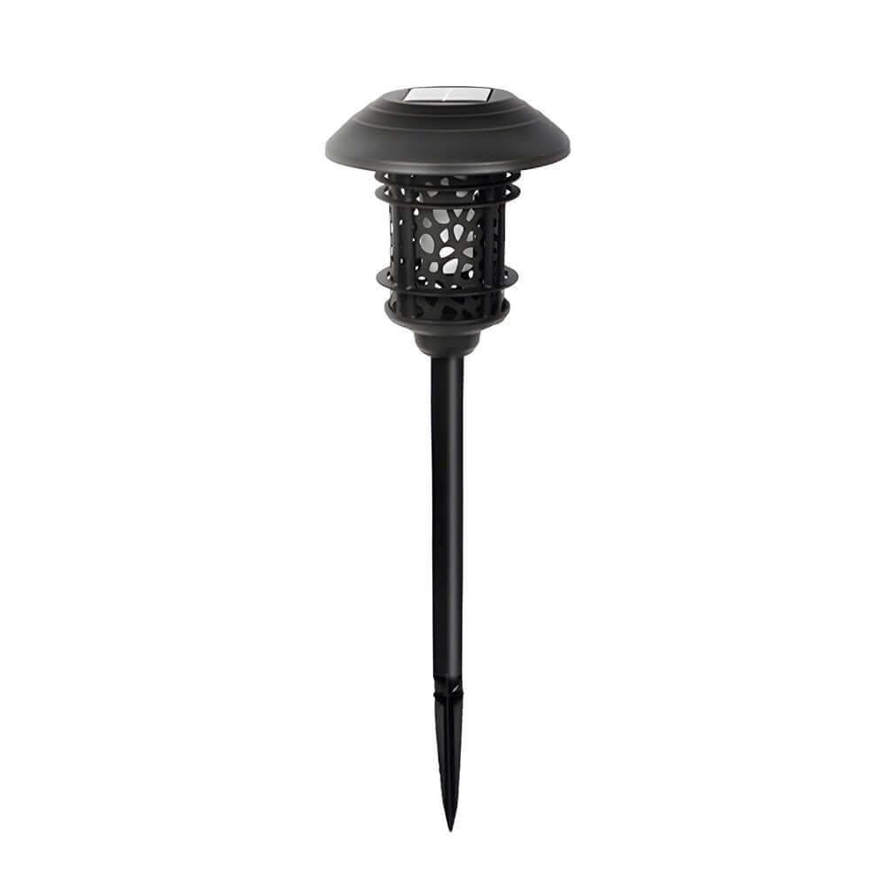 RAVENSCROFT FLAME-INSPIRED SOLAR PATHLIGHT, 22.4-INCH TOWER