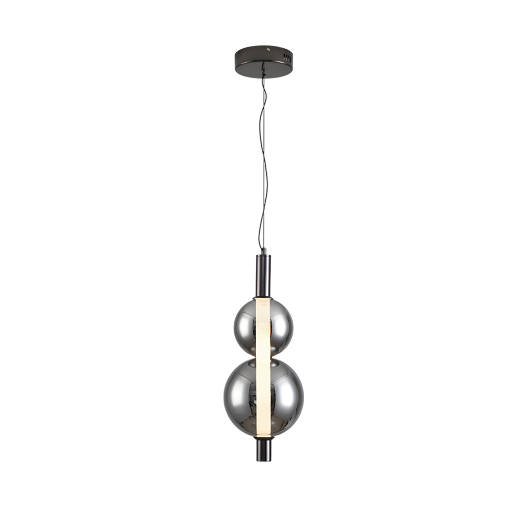 WINTERBOURNE SILVER RAY LED PENDANT LIGHT