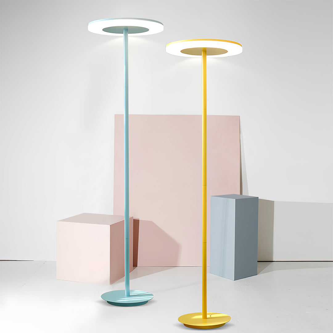 CHARLESTON PASTEL ORB DIMMABLE STAND LAMP