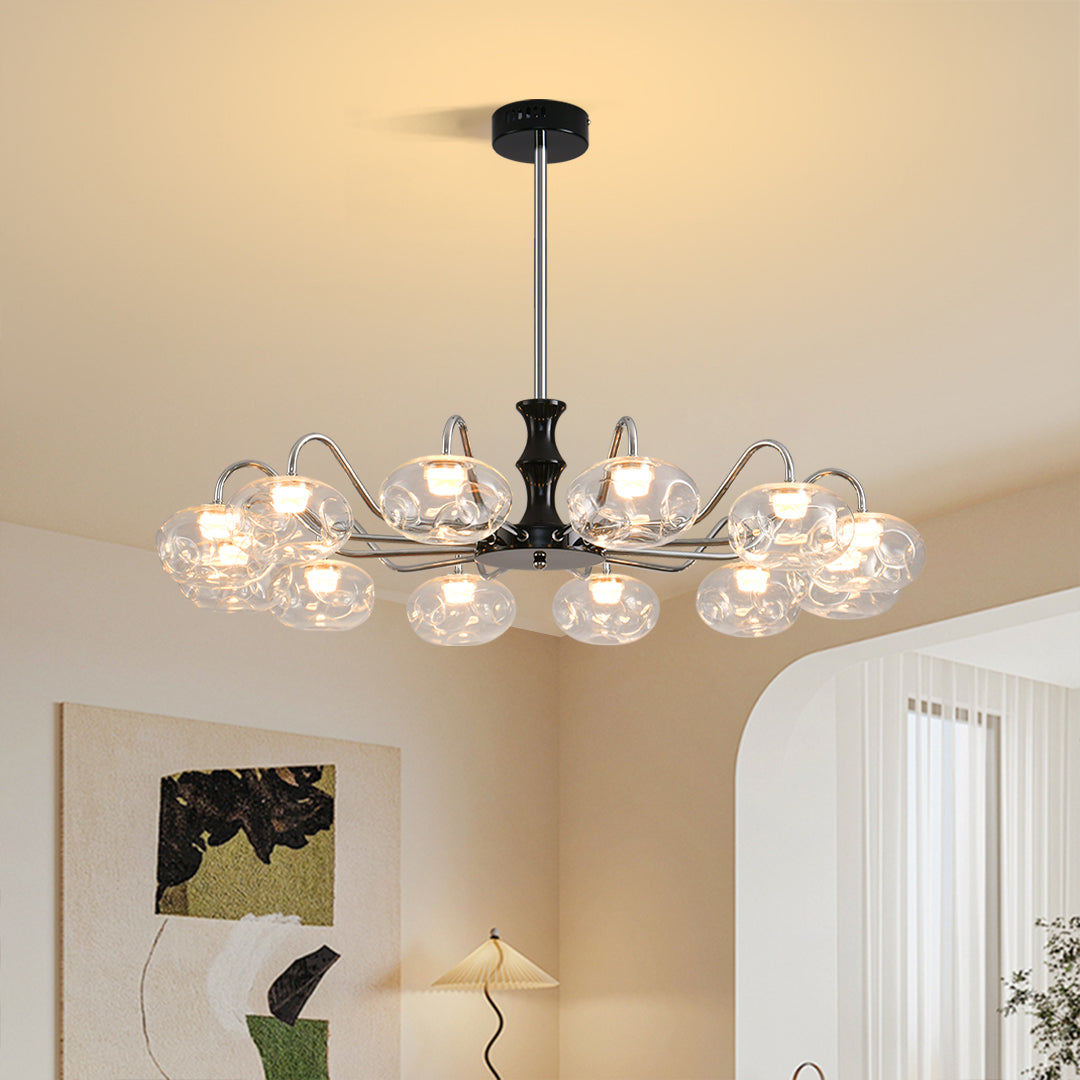 BELLEFONTE ILLUMINATION CRYSTAL GLOBE CHANDELIER