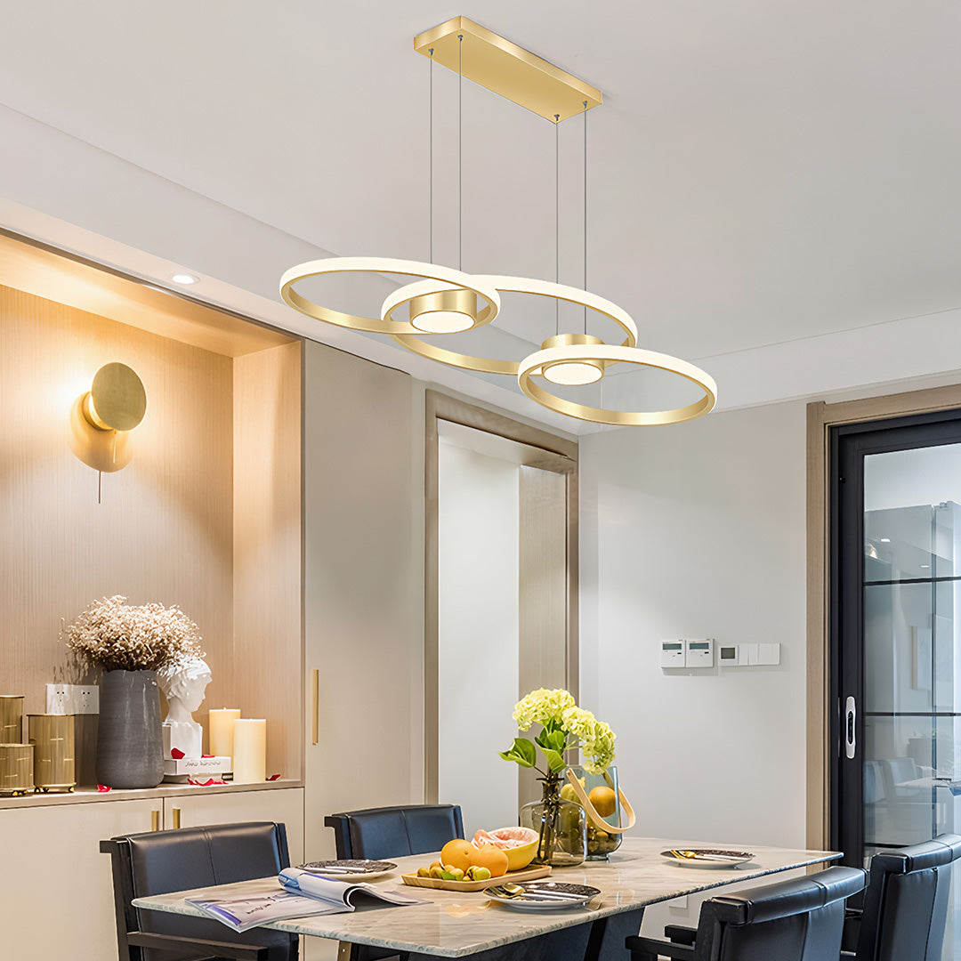 BRAMBLETON GOLDEN AURORA CEILING LANTERN