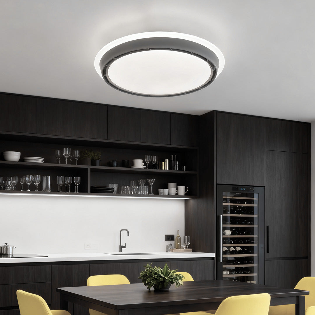 VINCENZA HIDDEN FAN CEILING LUMINAIRE WITH DIMMABLE FUNCTION