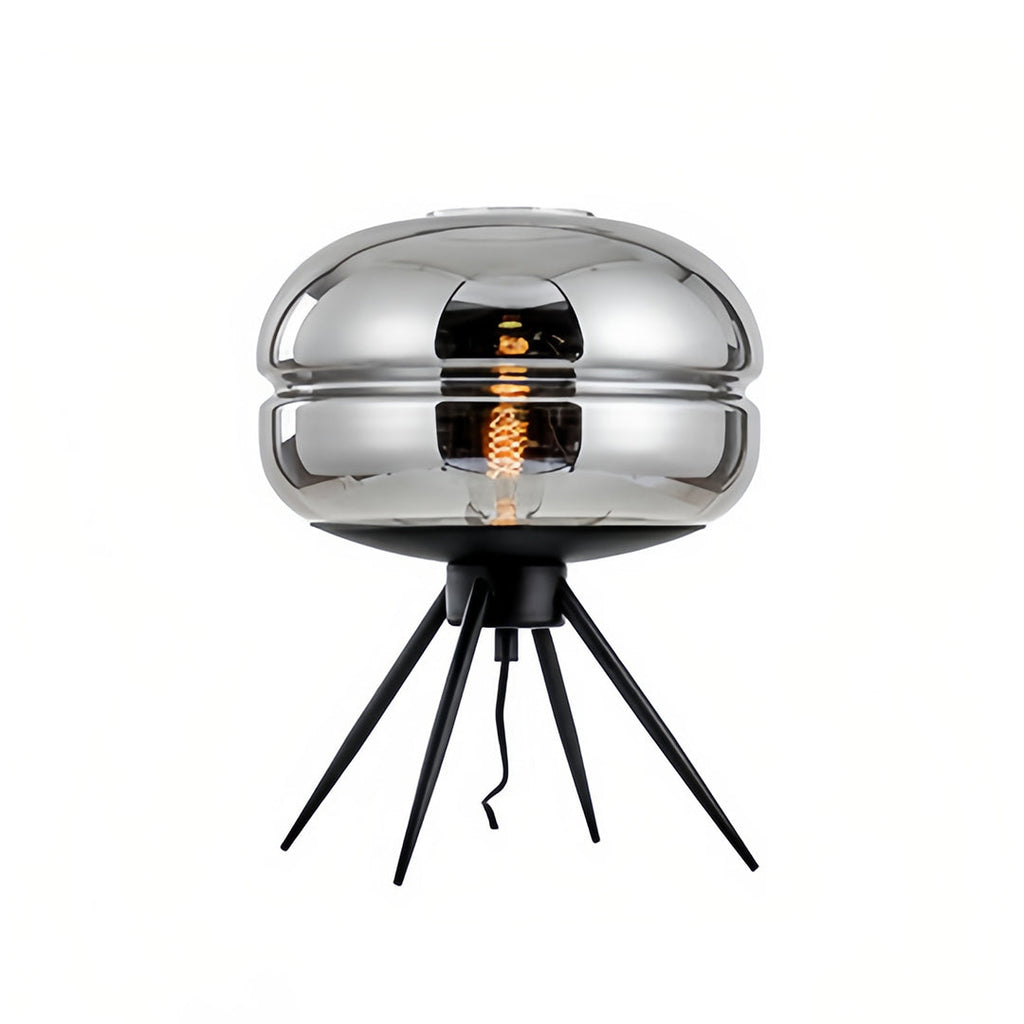 WINTERBOURNE GLAZED GLASS TRIPOD LAMP
