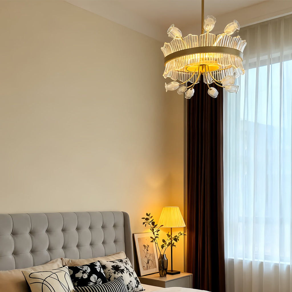FLORENCE GARDENIA ADJUSTABLE CEILING SUSPENSION LIGHT