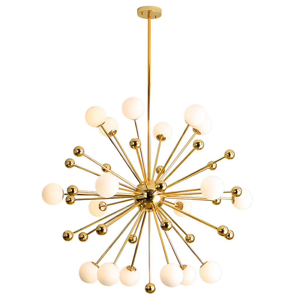 ASTRID AURORA TWELVE-BULB SPUTNIK CEILING LAMP