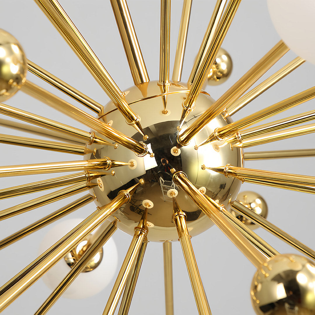 ASTRID AURORA TWELVE-BULB SPUTNIK CEILING LAMP
