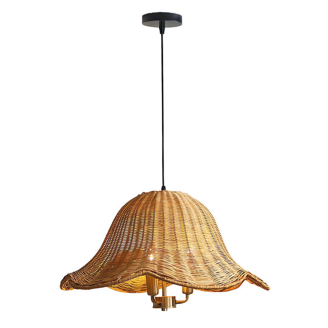 WINCHESTER WOVEN RATTAN CEILING LANTERN