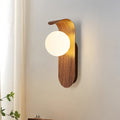 WINTHROP WOODEN GRAIN WALL SCONCE WITH LED ILLUMINATION