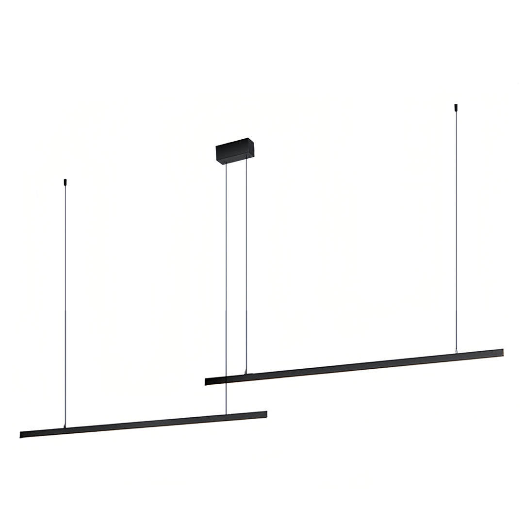 BRIGHTON BLACK TWIN HANGING CEILING LANTERN