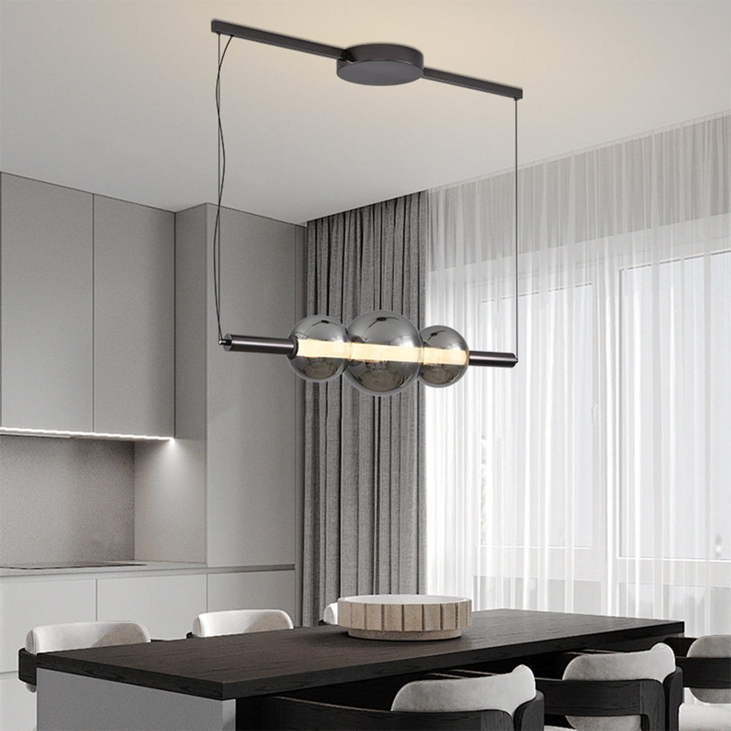 WINTHROP SILVER RADIANCE PENDANT FOR KITCHEN ISLAND