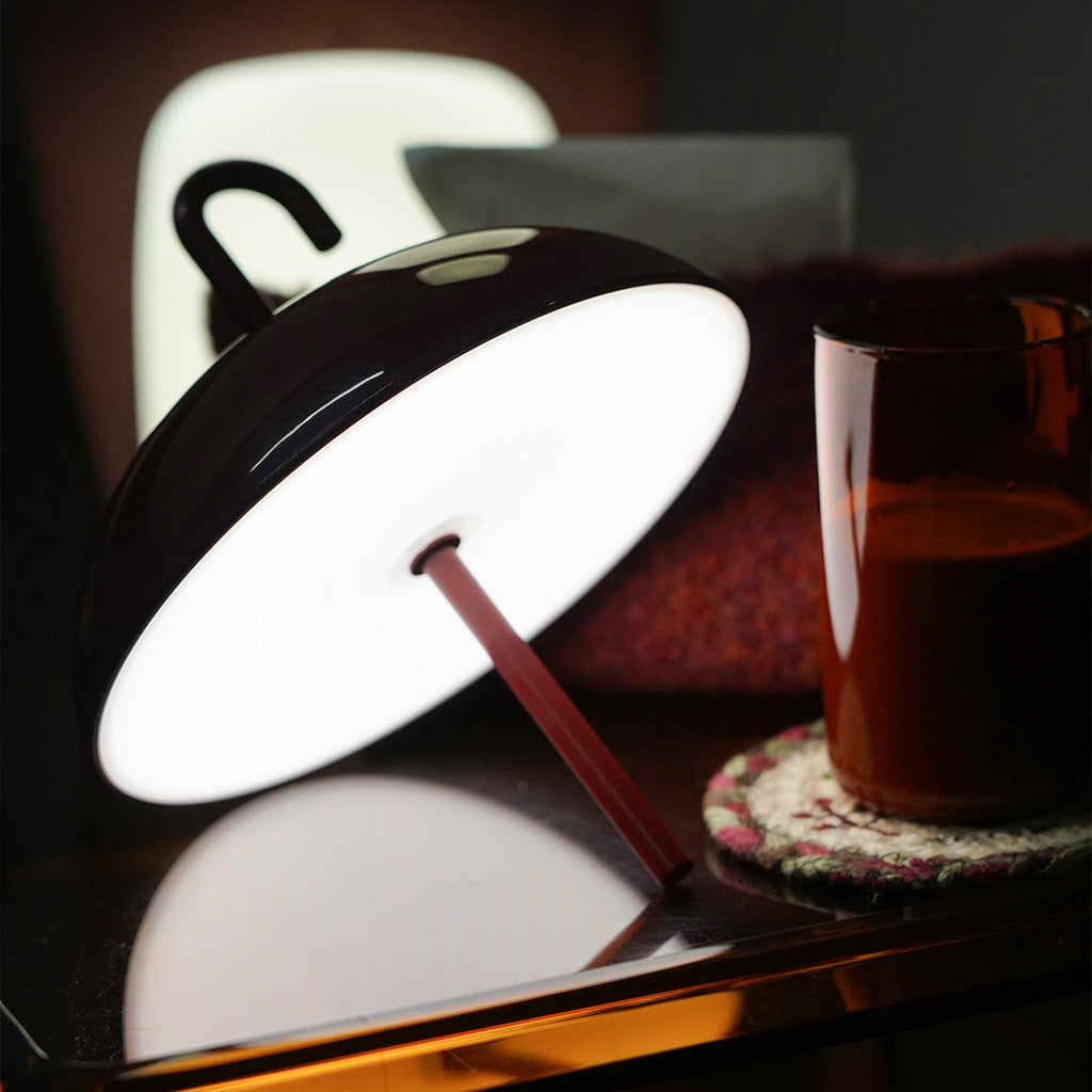 WINTERBOURNE PORTABLE GLOWING PARASOL LAMP WITH TOUCH DIMMER