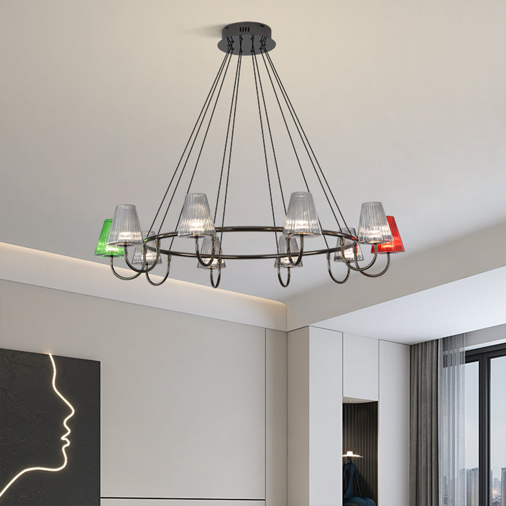 WINCHESTER BRANCHING GLASS SUSPENSION LIGHTING