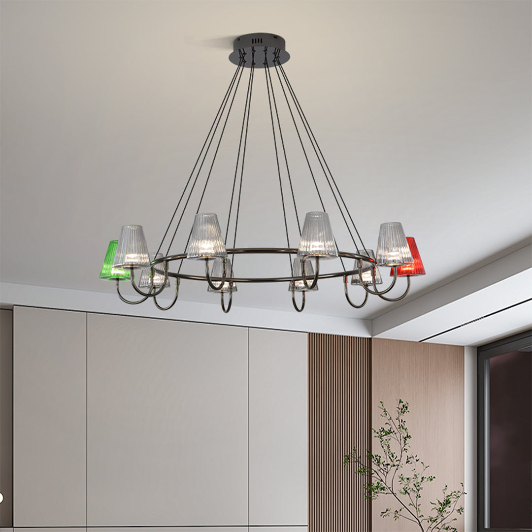 WINCHESTER BRANCHING GLASS SUSPENSION LIGHTING