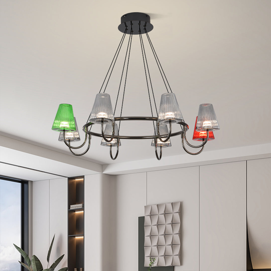 WINCHESTER BRANCHING GLASS SUSPENSION LIGHTING