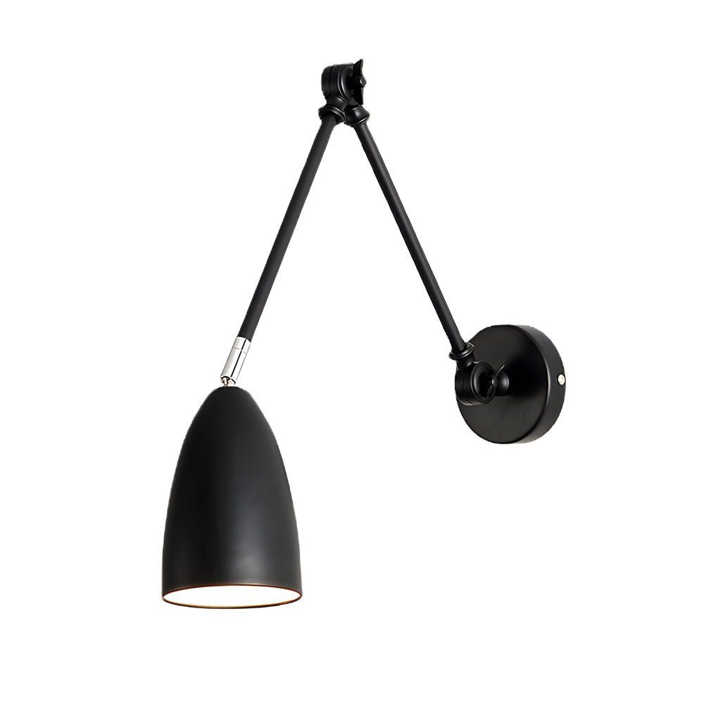 CLIFDEN SWINGING ARM WALL SCONCE WITH TRIPLE ARTICULATED JOINTS