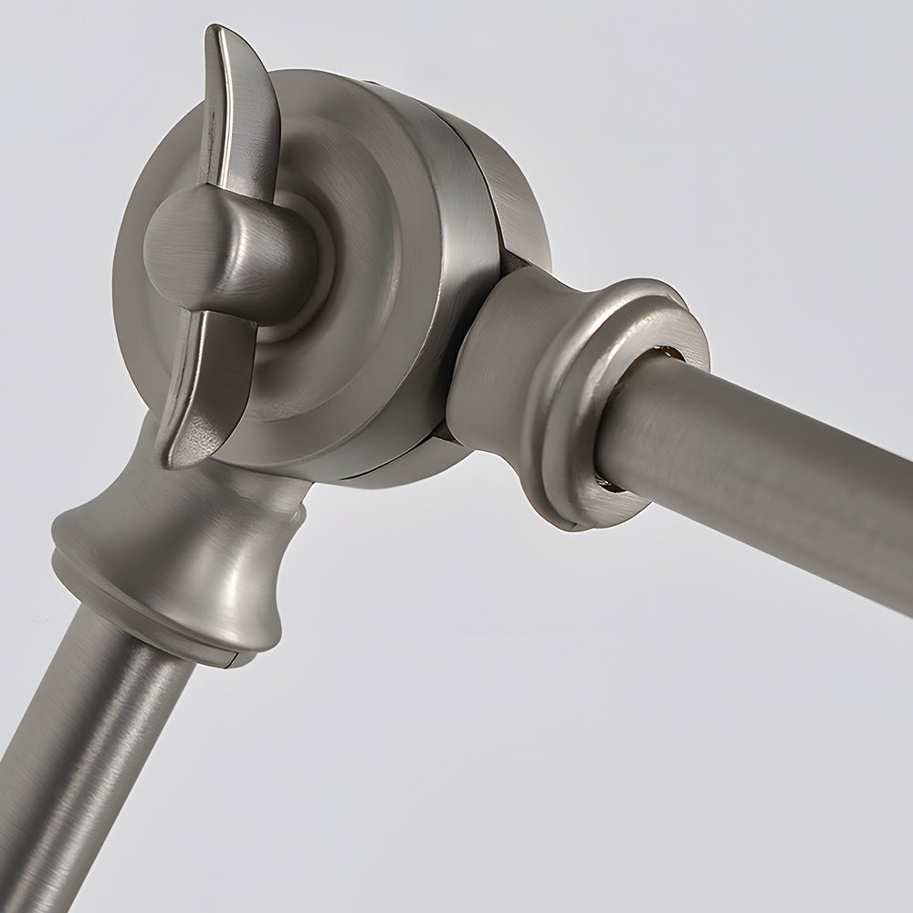 CLIFDEN SWINGING ARM WALL SCONCE WITH TRIPLE ARTICULATED JOINTS