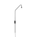 WINTHROP SWING ARM WALL SCONCE IN ONYX AND BRASS