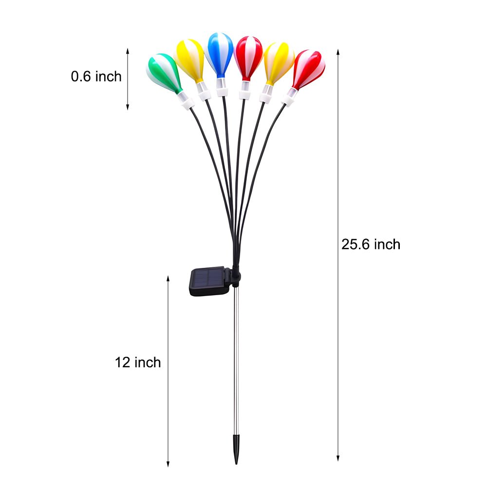 1. **HENLEY GLOWING SKYWARD ORBS - Solar-Powered Hot Air Balloon Luminaries (Set of 2)**  
   Illuminate your garden with whimsical floating orbs that harness solar energy, creating a magical ambiance.

2. **WILLOUGHBY AURORA AIRSHIP LIGHTS - Solar LED Ba
