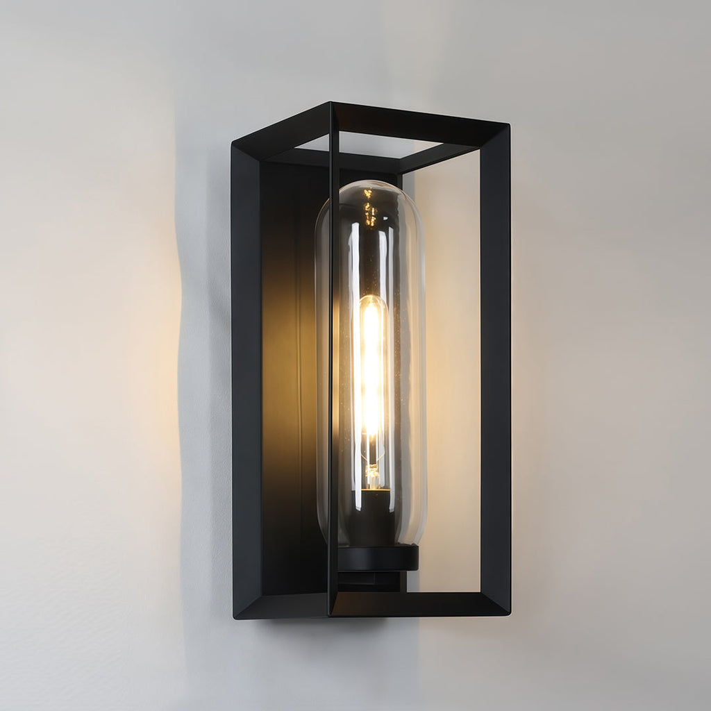 RAVENSWORTH SQUARE OUTDOOR WALL LIGHTING, MODERN WATER-RESISTANT DESIGN