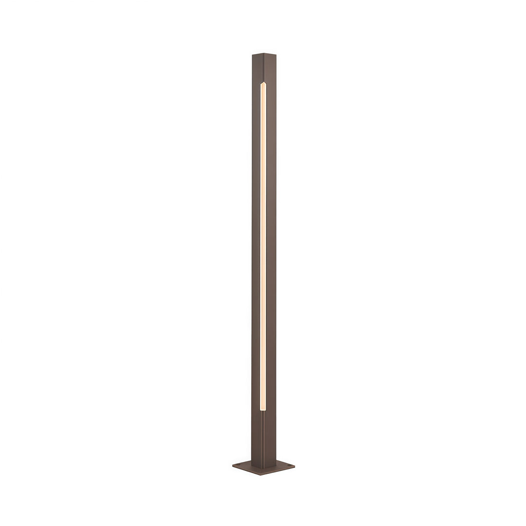 WINDSOR GARDEN LED PEDESTAL LANTERN, WATER-RESISTANT OUTDOOR LIGHTING
