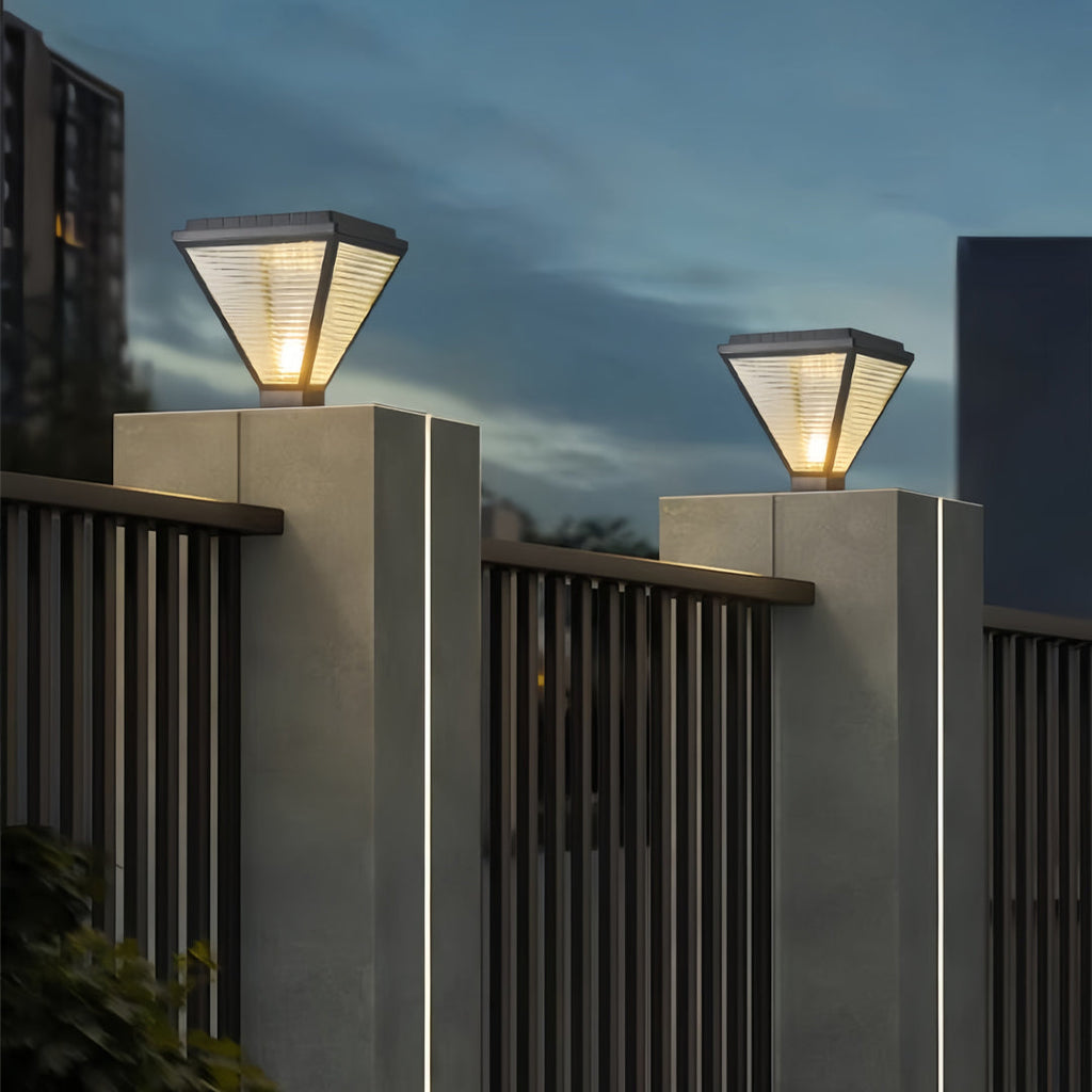 RAVENHURST MODERN LED OUTDOOR PILLAR LANTERN