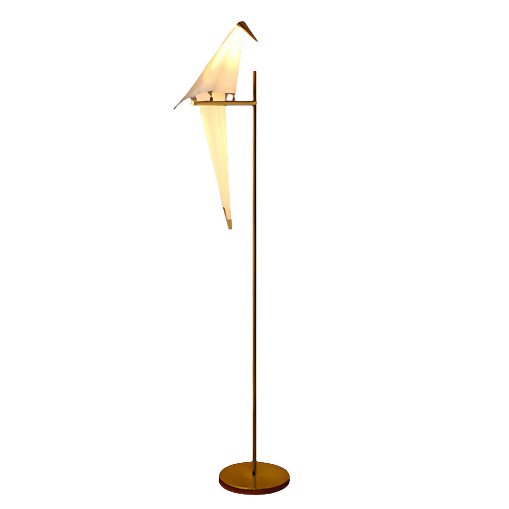 WINDSOR GILDED CRANE WALL LANTERN